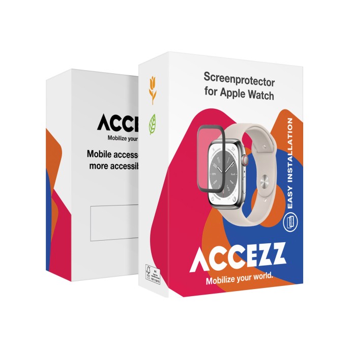 Accezz 2x screenprotector met applicator apple watch series 1-3 - 42 mm