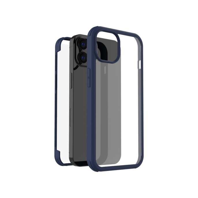 Accezz 360° full protective cover iphone 14 pro max- blauw