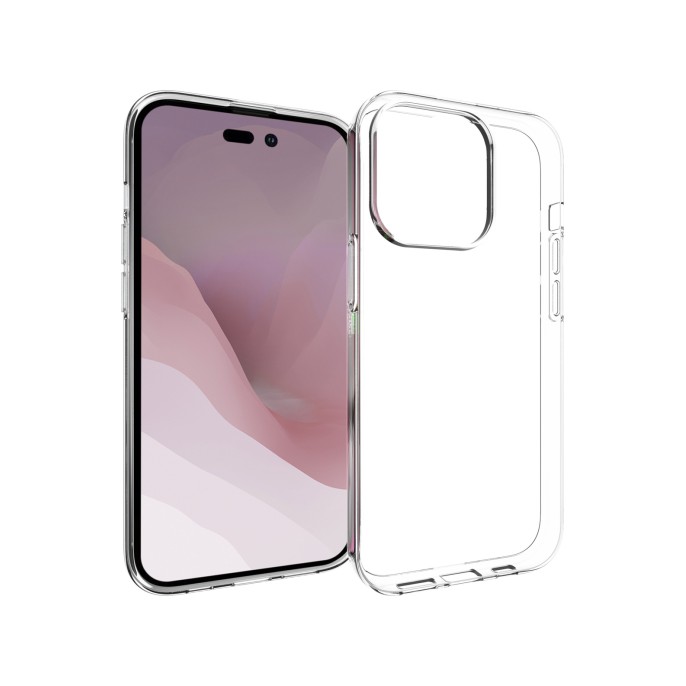 Accezz clear backcover iphone 14 pro - transparant