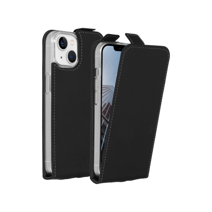 Accezz flipcase iphone 14 - zwart