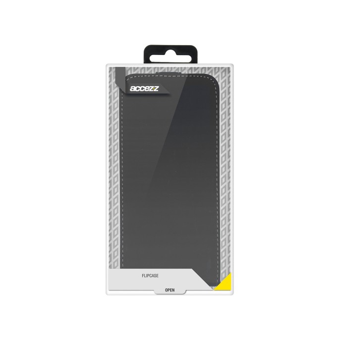 Accezz flipcase iphone 15 pro - zwart