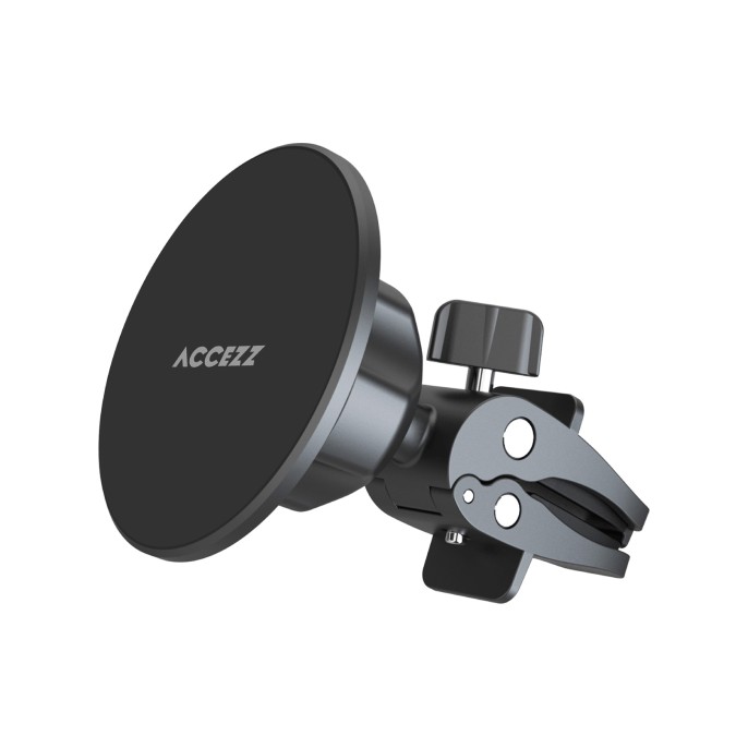 Accezz telefoonhouder auto - magsafe - inclusief magnetische cirkel - ventilatierooster - zwart