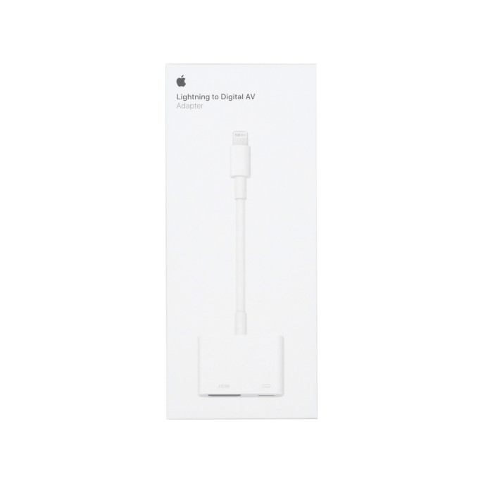 Apple lightning - hdmi digital av adapter - wit