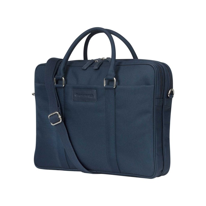 Dbramante1928 ginza duo pocket laptoptas 16 inch - gerecycled materiaal - blauw