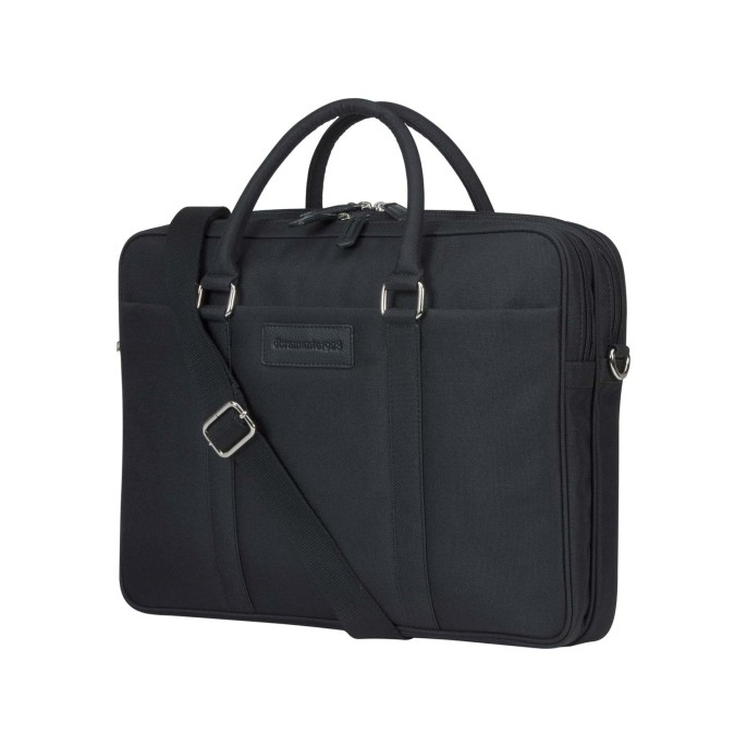 Dbramante1928 ginza duo pocket laptoptas 16 inch - gerecycled materiaal - zwart