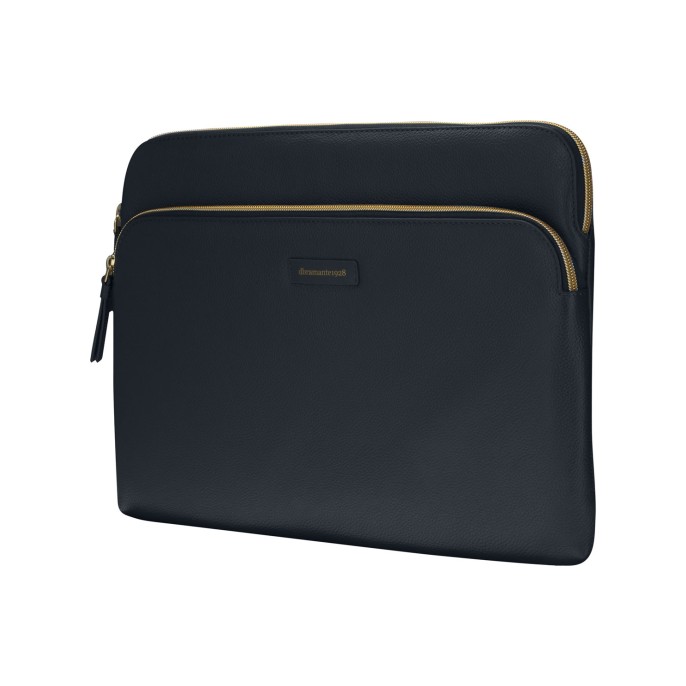 Dbramante1928 paris+ sleeve - laptop hoes 13 inch - echt leer - macbook pro / air 13 inch - pacific blue