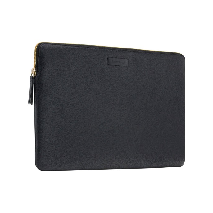 Dbramante1928 paris sleeve - laptop hoes 15-16 inch - echt leer - macbook pro 15 inch - night black