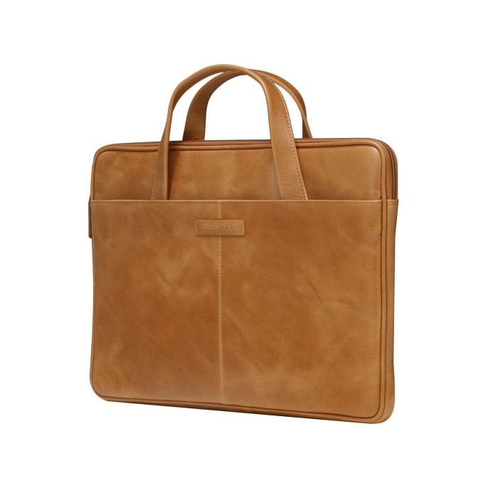 Dbramante1928 silkeborg laptoptas 16 inch - echt leer - golden tan