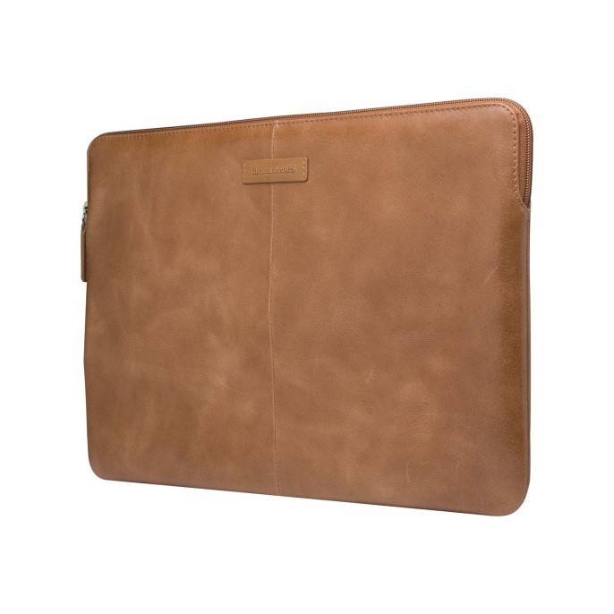 Dbramante1928 skagen pro - laptop hoes 14 inch - echt leer - macbook pro 14 inch - tan