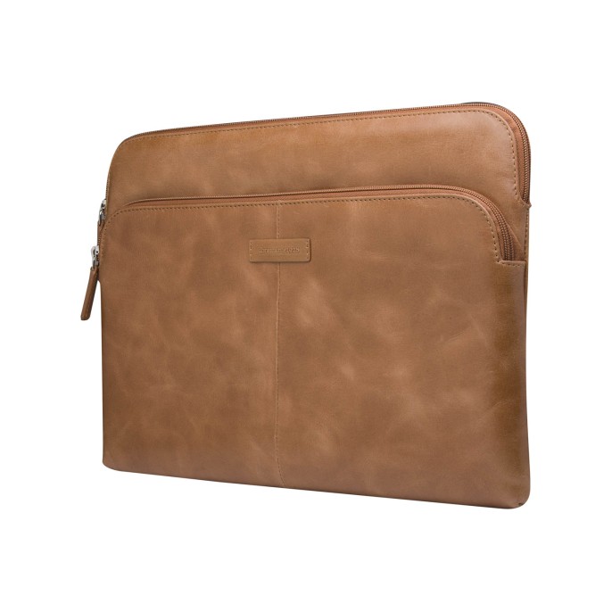 Dbramante1928 skagen pro+ sleeve - laptop hoes 13 inch - echt leer - macbook pro 13 inch / air 13 inch - tan