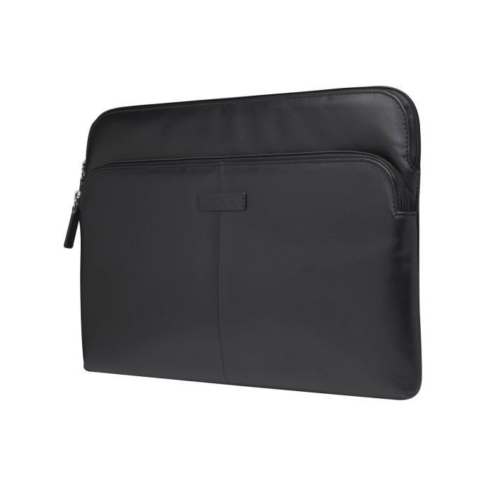 Dbramante1928 skagen pro+ sleeve - laptop hoes 14 inch - echt leer - macbook pro 14 inch - black