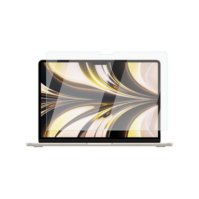 Gehard glas screenprotector macbook air 13 inch (2022) / air 13 inch (2024) m3 chip - a2681 / a3113