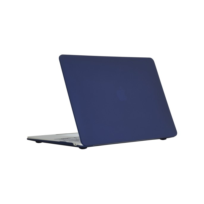 Imoshion laptop cover macbook air 13 inch (2022) / air 13 inch (2024) m3 chip - a2681 / a3113 - donkerblauw