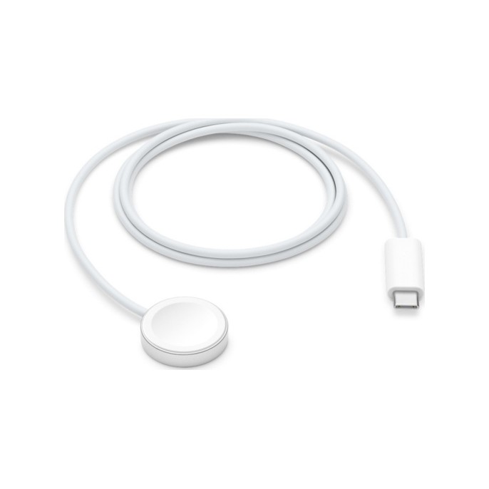 Magnetic fast charging cable usb-c voor apple watch - 1 meter - wit