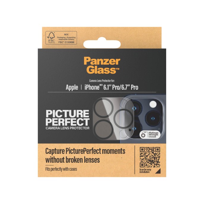 Panzerglass camera protector iphone 15 pro / 15 pro max