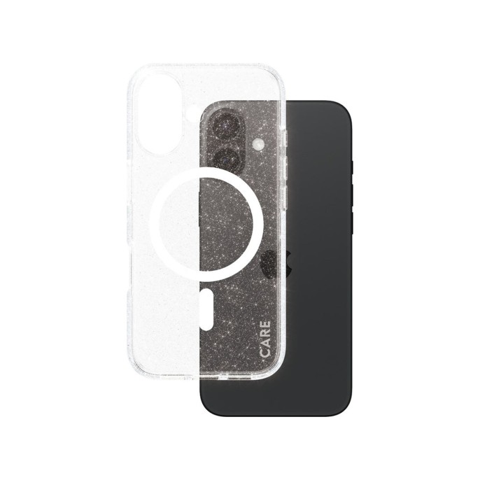 Panzerglass care star lit case magsafe iphone 16 - wit