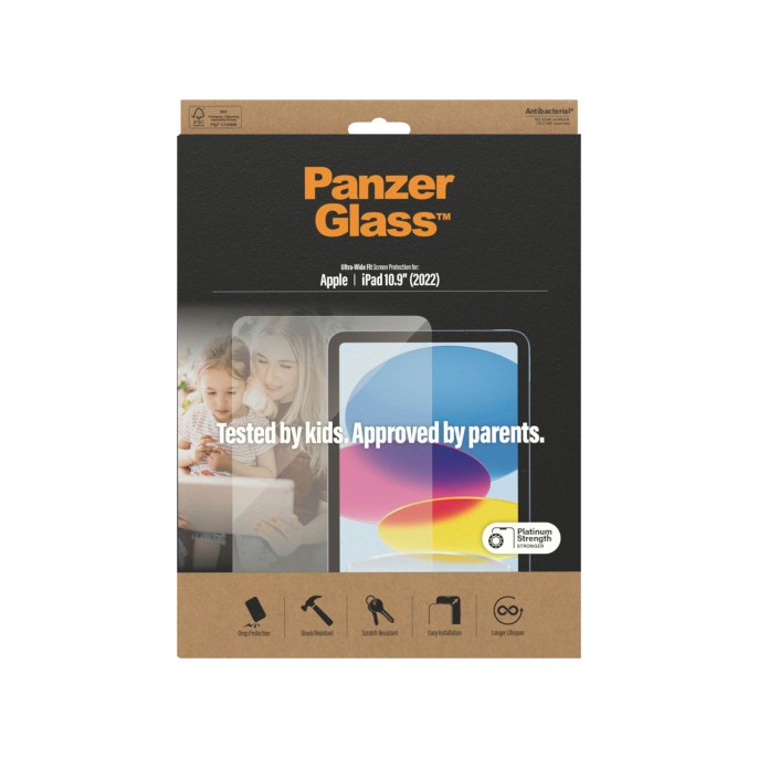 Panzerglass screenprotector ipad 10 (2022) 10.9 inch