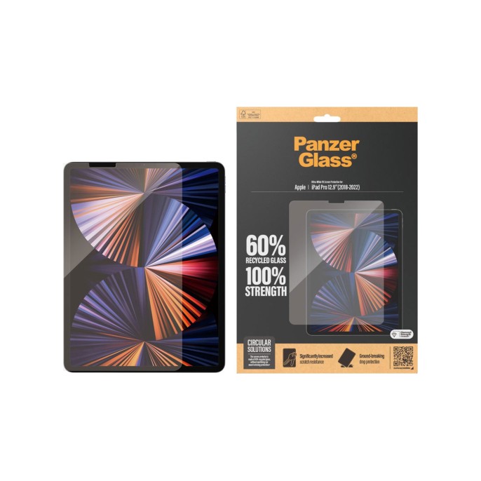 Panzerglass ultra-wide fit screenprotector ipad pro 12.9 (2021-2022)