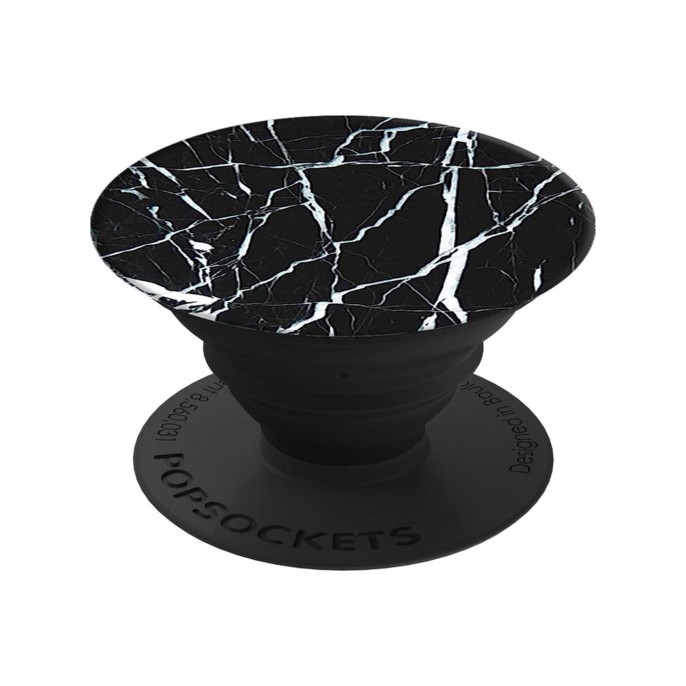 Popsockets popgrip - afneembaar - afneembaar - black marble