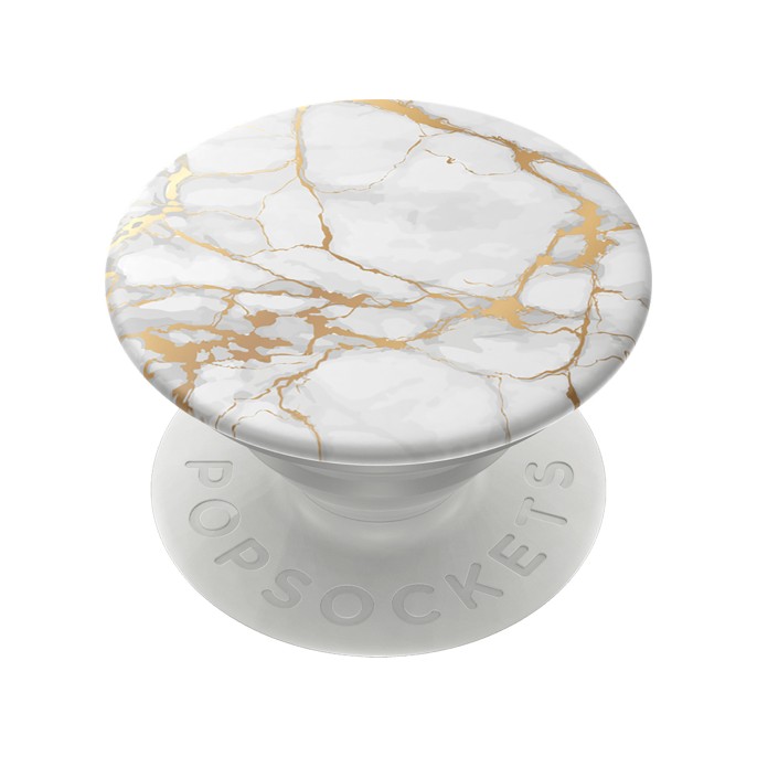 Popsockets popgrip - afneembaar - gold lutz marble