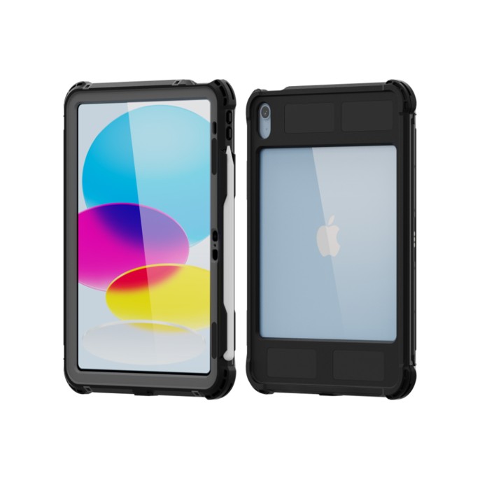 Redpepper waterproof backcase ipad 10 (2022) 10.9 inch - zwart