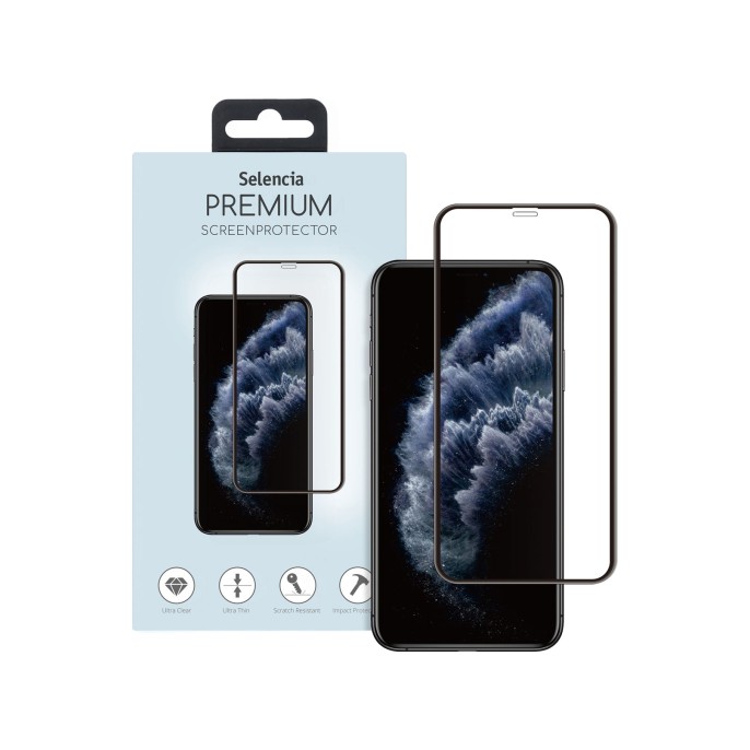 Selencia gehard glas premium screenprotector iphone 11 pro / xs / x