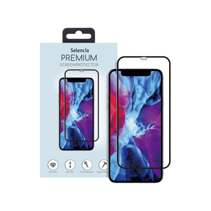 Selencia gehard glas premium screenprotector iphone 12 pro max