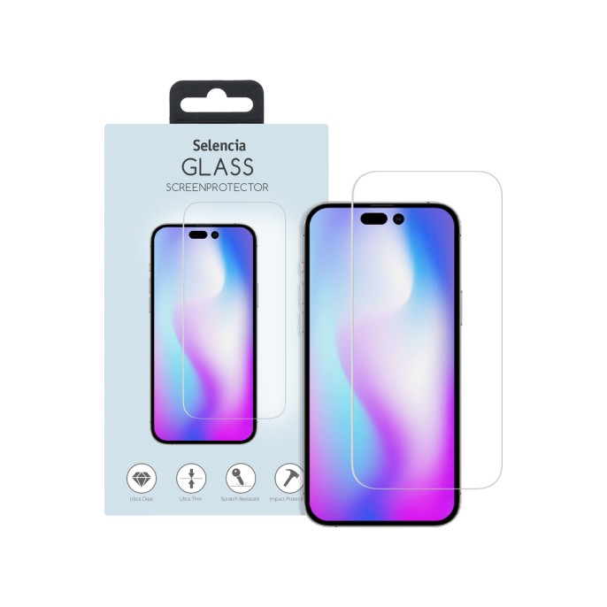 Selencia gehard glas screenprotector iphone 14 pro