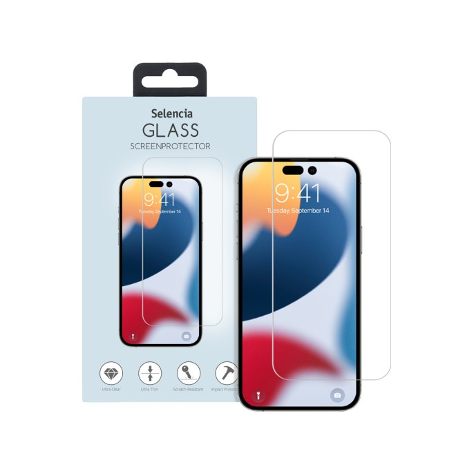 Selencia gehard glas screenprotector iphone 14 pro max