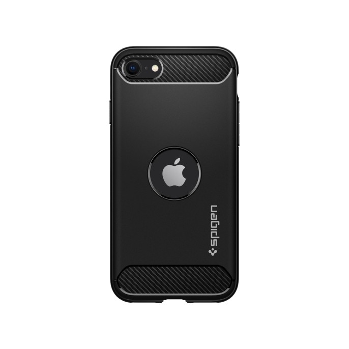 Spigen rugged armor backcover iphone se (2022 / 2020)