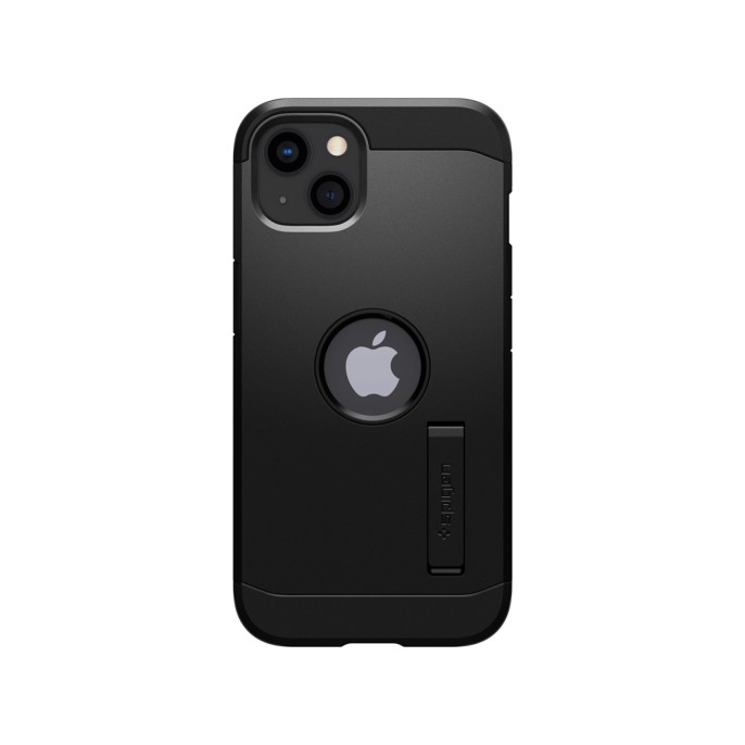 Spigen tough armor backcover iphone 13 - zwart