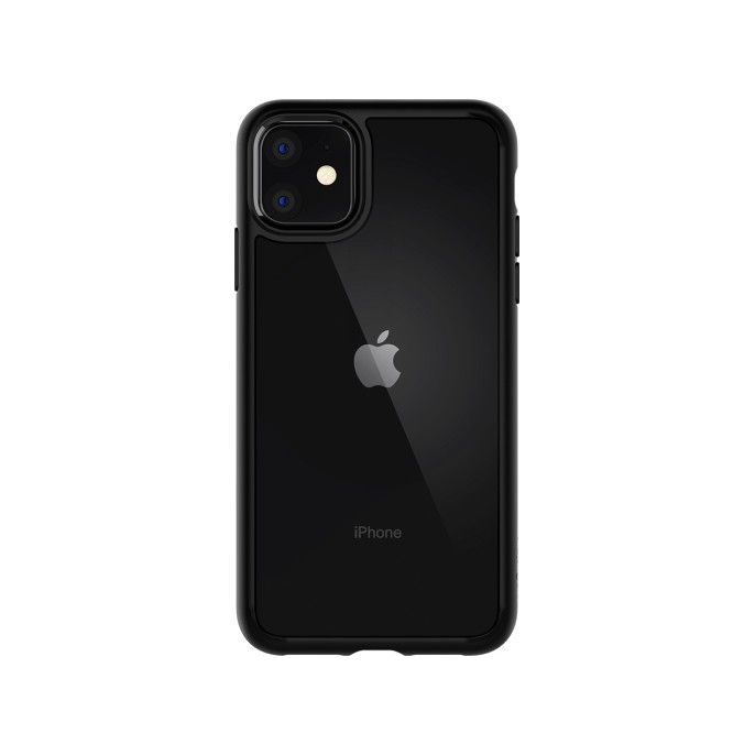 Spigen ultra hybrid backcover iphone 11 - zwart