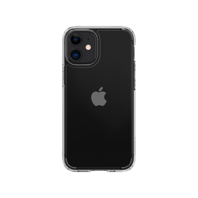 Spigen ultra hybrid backcover iphone 12 mini - transparant