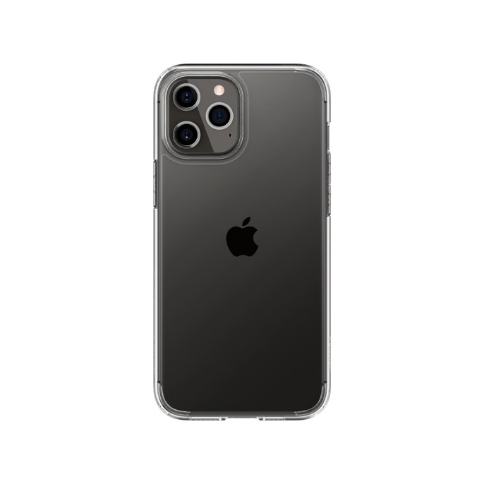 Spigen ultra hybrid backcover iphone 12 pro max - transparant