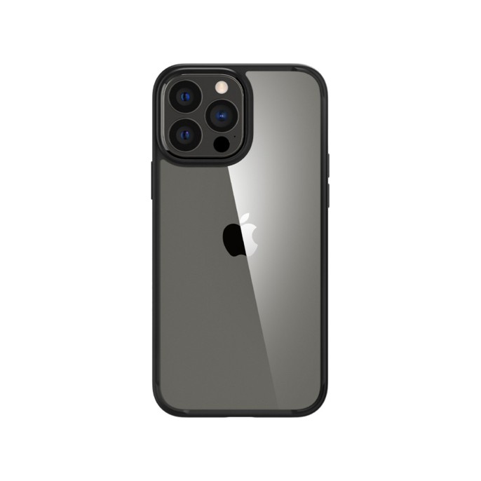 Spigen ultra hybrid backcover iphone 13 pro max - zwart