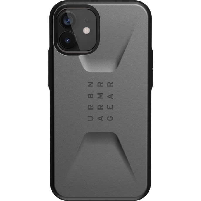 Uag civilian backcover iphone 12 mini - grijs