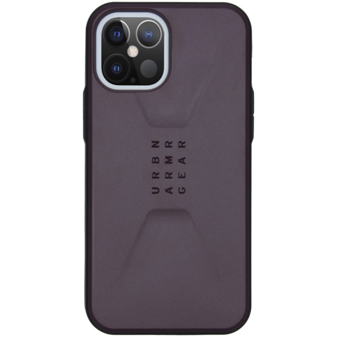 Uag civilian backcover iphone 12 pro max - paars