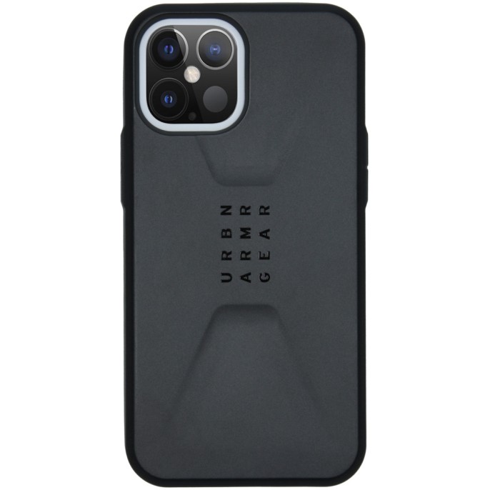 Uag civilian backcover iphone 12 pro max - zwart