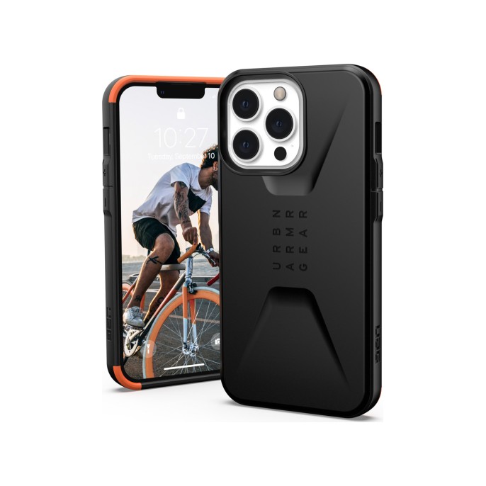 Uag civilian backcover iphone 13 pro - black