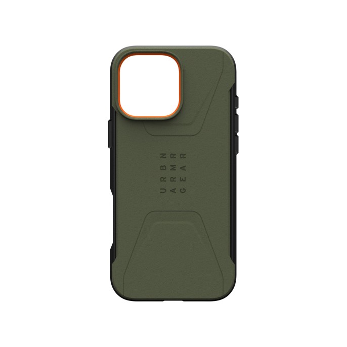 Uag civilian backcover magsafe iphone 16 pro max - olive drab