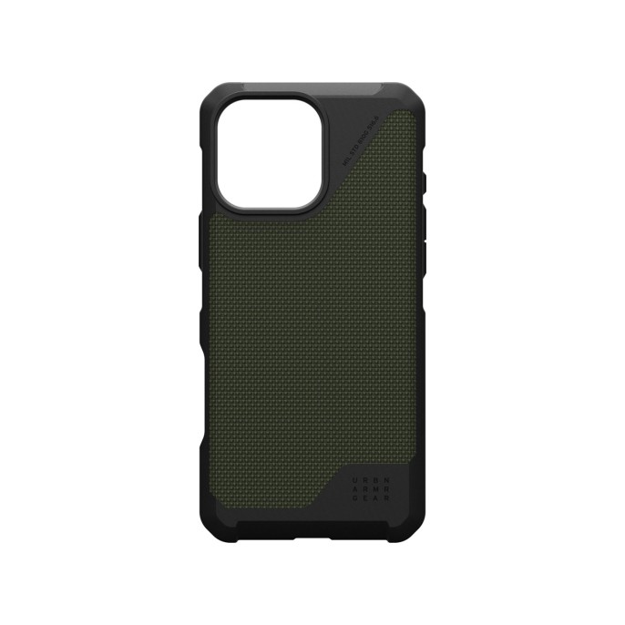 Uag metropolis lt magsafe backcover iphone 16 pro max - kevlar olive