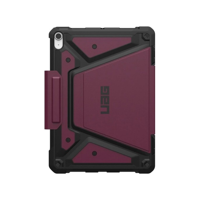 Uag metropolis se bookcase ipad air 11 inch (2024) m2 / air 5 (2022) / air 4 (2020) - bordeaux