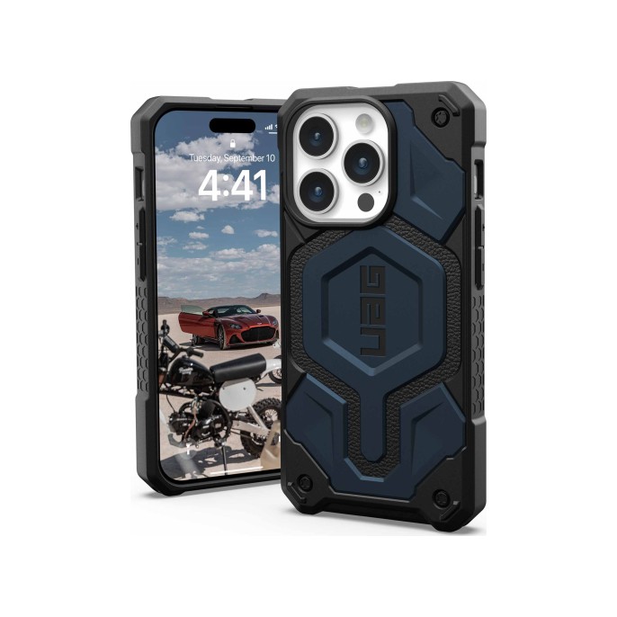 Uag monarch pro backcover iphone 15 pro - mallard