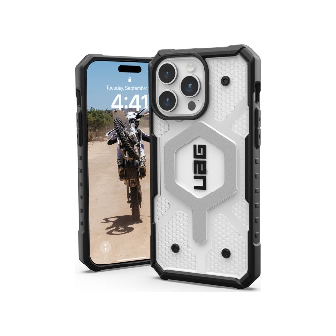 Uag pathfinder backcover magsafe iphone 15 pro max - ice