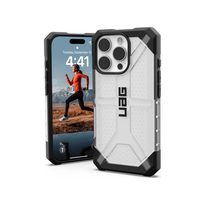 Uag plasma backcover iphone 16 pro - ice