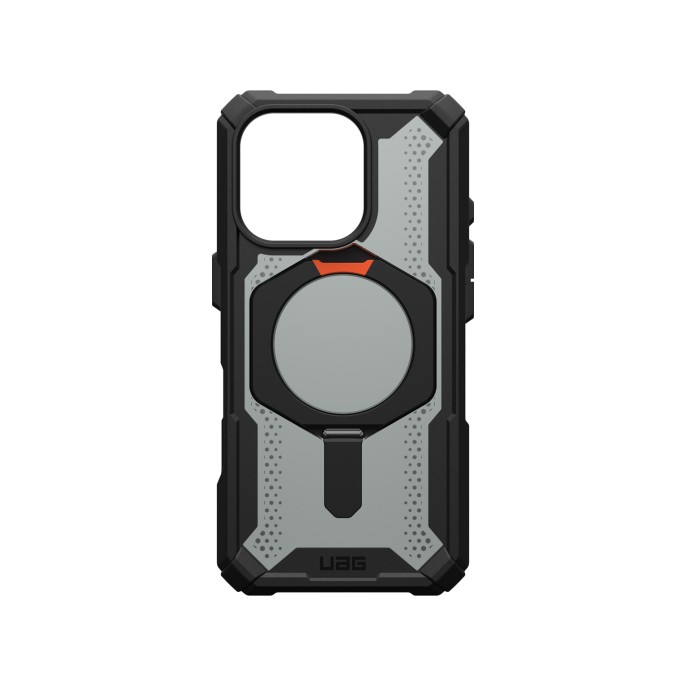 Uag plasma xte backcover magsafe iphone 16 pro - black / orange