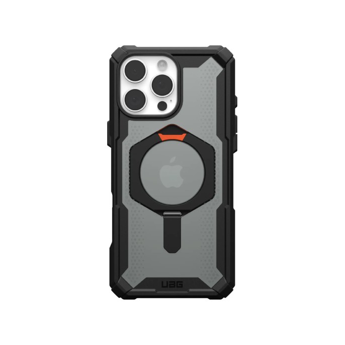 Uag plasma xte backcover magsafe iphone 16 pro max - black / orange