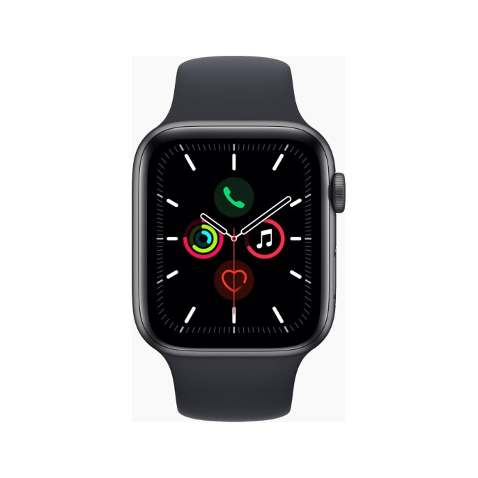 Apple Watch SE (2020) 40mm Aluminum Black Wifi + 4G Black Sport Band - A-grade